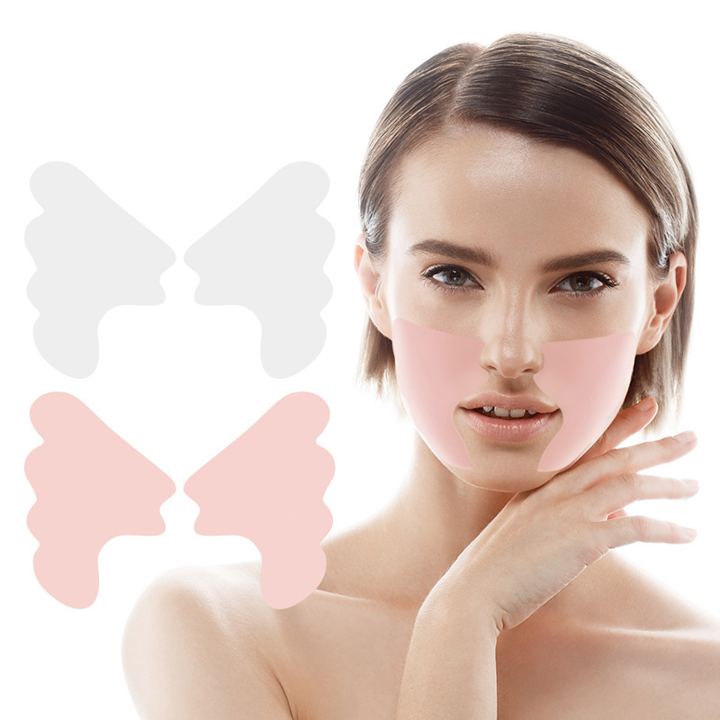 Butterfly Silicone Laugh Line Patches: The 3D Winged Lift for Smoother, Youthful Contours