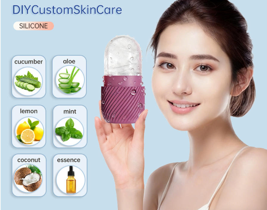 The Art of Chilled Glow: Discover the SILICONE Face Ice Roller & Massage Mold – Your 100ml of Daily Radiance