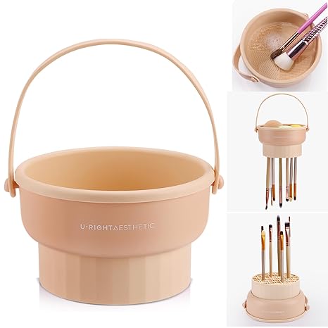 The Three-in-One Revolution: Why This Silicone Makeup Brush Cleaner Bowl Changes Everything